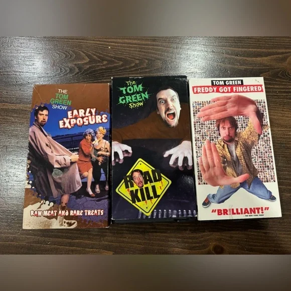 Vintage Tom Green VHS Tapes - RARE - Picture 4 of 4